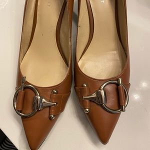 Nine West buckle heel